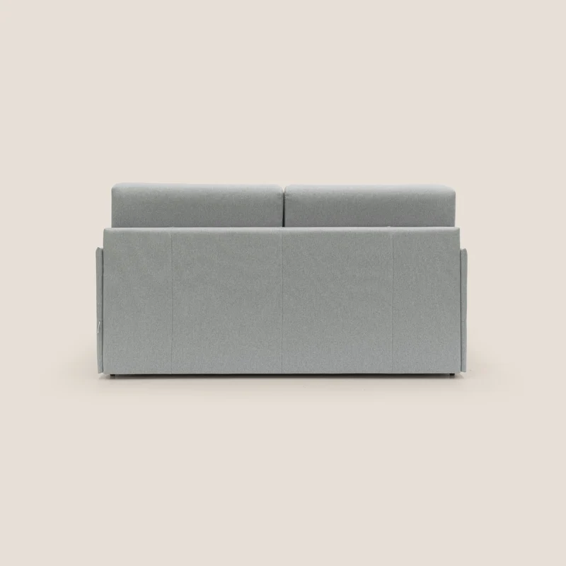 Evans Canapé convertible en tissu imperméable T13 gris