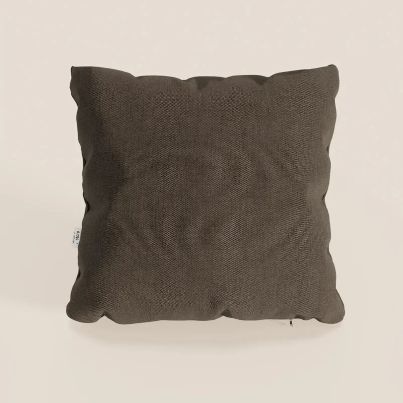 Honey coussin disponible en plusieurs couleurs, réalisé en tissu imperméable similaire au coton T13 marron