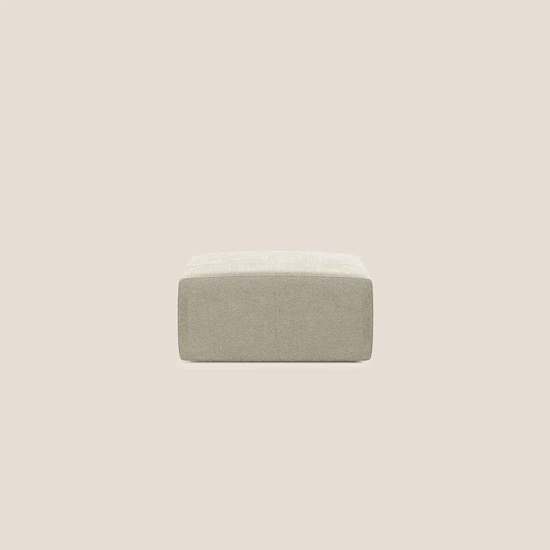 Nettuno pouf module en bouclette douce T07 beige