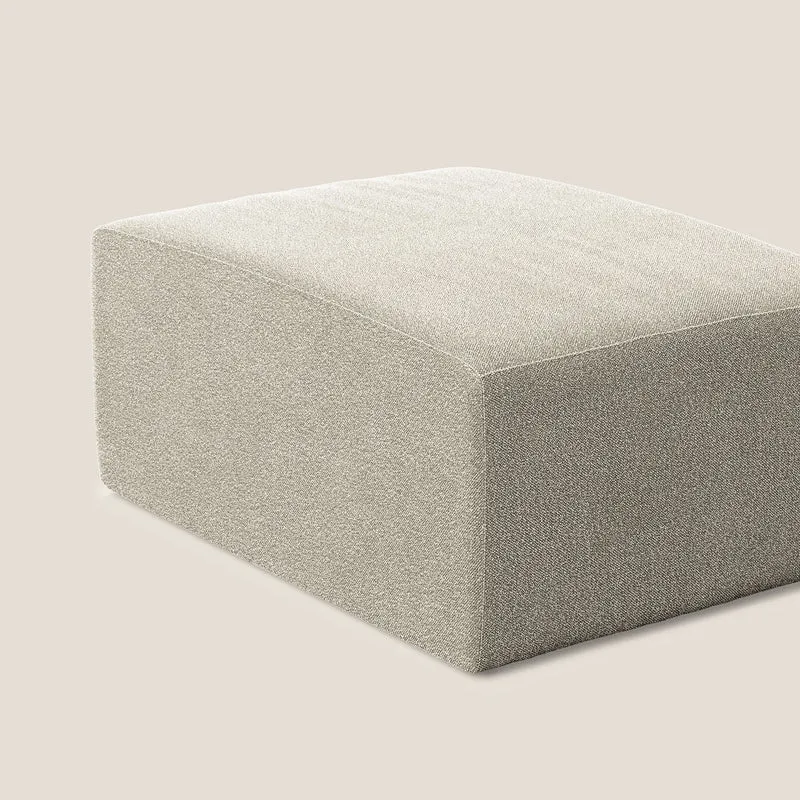 Nettuno pouf module en bouclette douce T07 beige