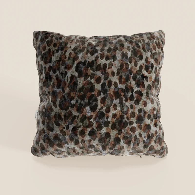 Brush coussins en Velours imperméable anthracite