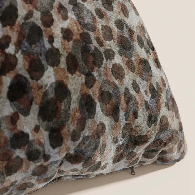 Brush coussins en Velours imperméable anthracite