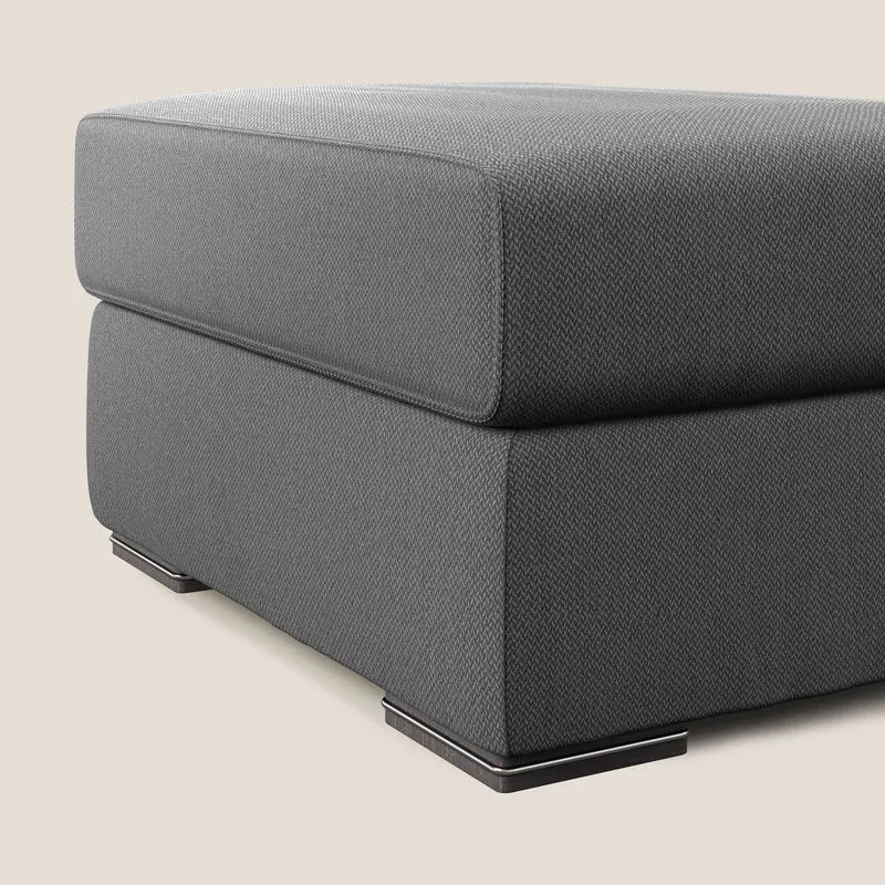 Sun pouf coffre en tissu détachable T05 anthracite