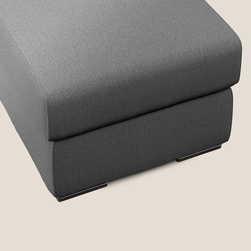 Sun pouf coffre en tissu détachable T05 anthracite