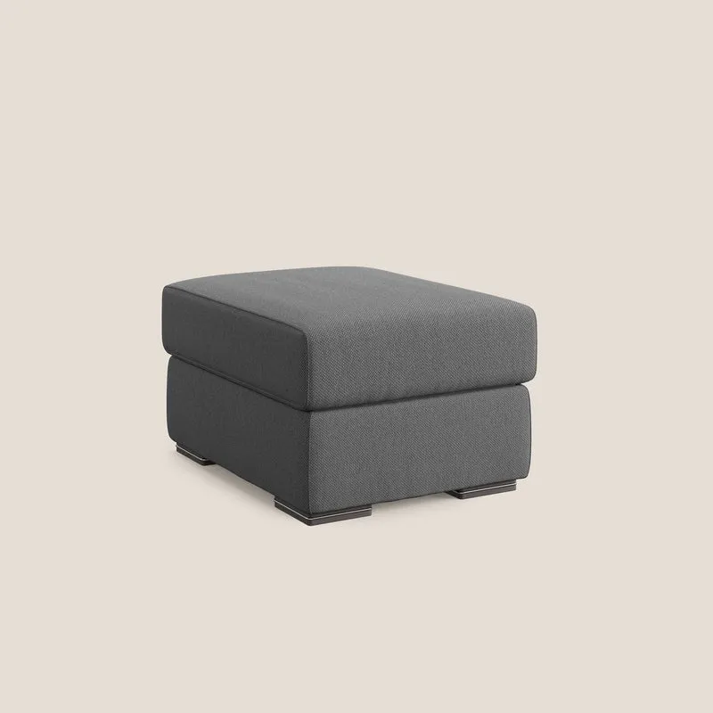 Sun pouf coffre en tissu détachable T05 anthracite