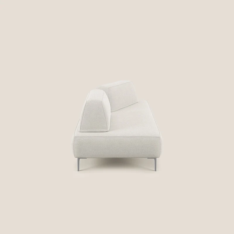 Newton Canapé modulable avec dossier amovibles T07 blanc