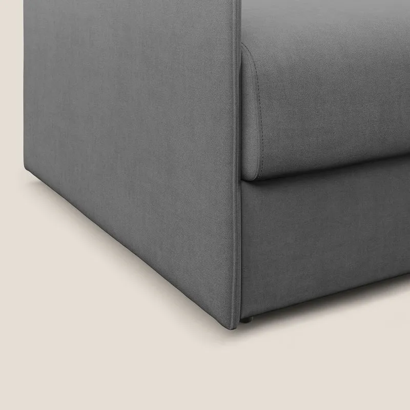 Evans fauteuil convertible en tissu imperméable T02 gris