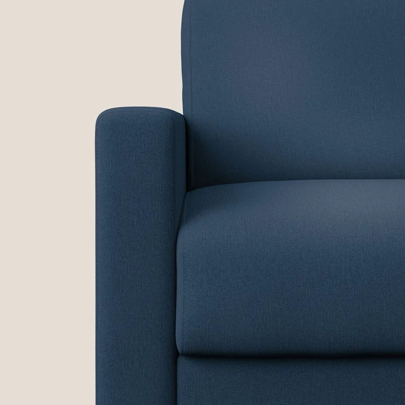 Chris Fauteuil convertible en tissu imperméable T13 bleu