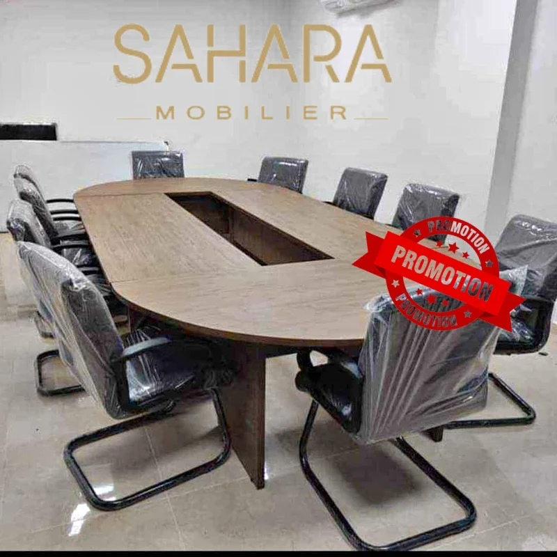 Table de réunion modulaire en bois 320 cm Réf. A0537