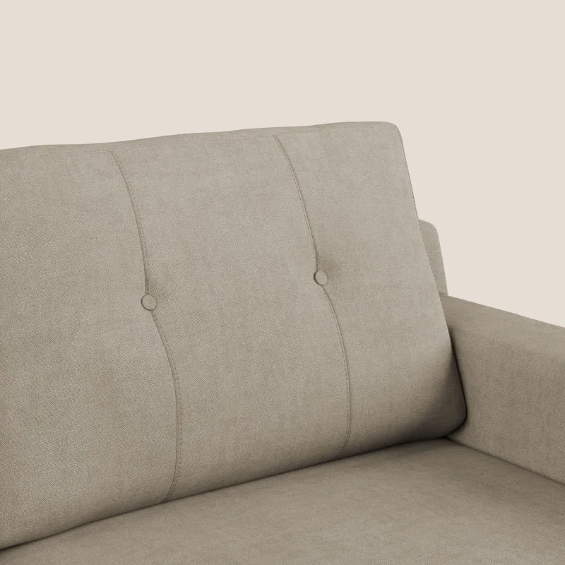 Danish canapé moderne en tissu doux imperméable T02 beige