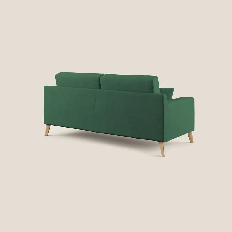 Danish canapé moderne en tissu doux imperméable T02 vert