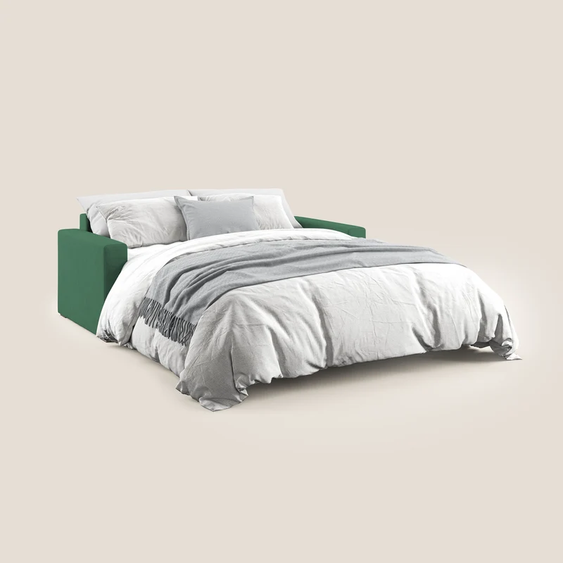 Best canapé-lit double en tissu imperméable T02 vert