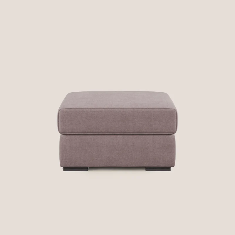 Sun pouf coffre en tissu imperméable T02 rose