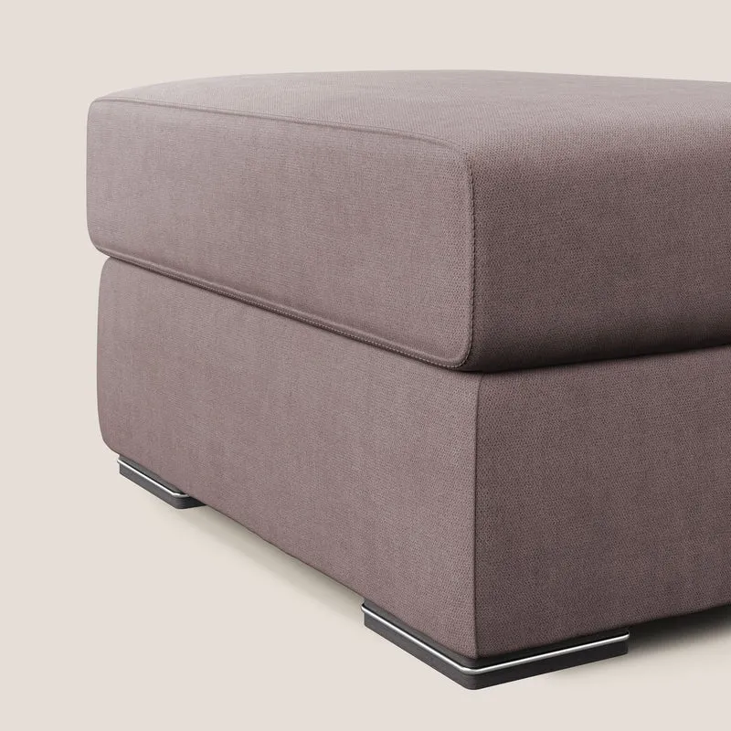 Sun pouf coffre en tissu imperméable T02 rose
