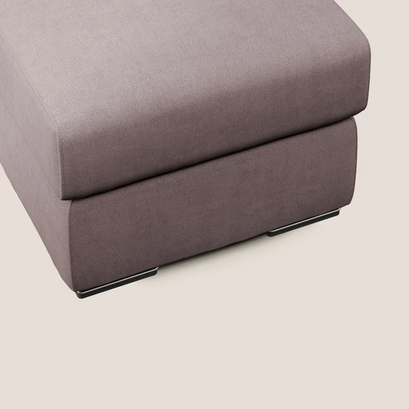 Sun pouf coffre en tissu imperméable T02 rose