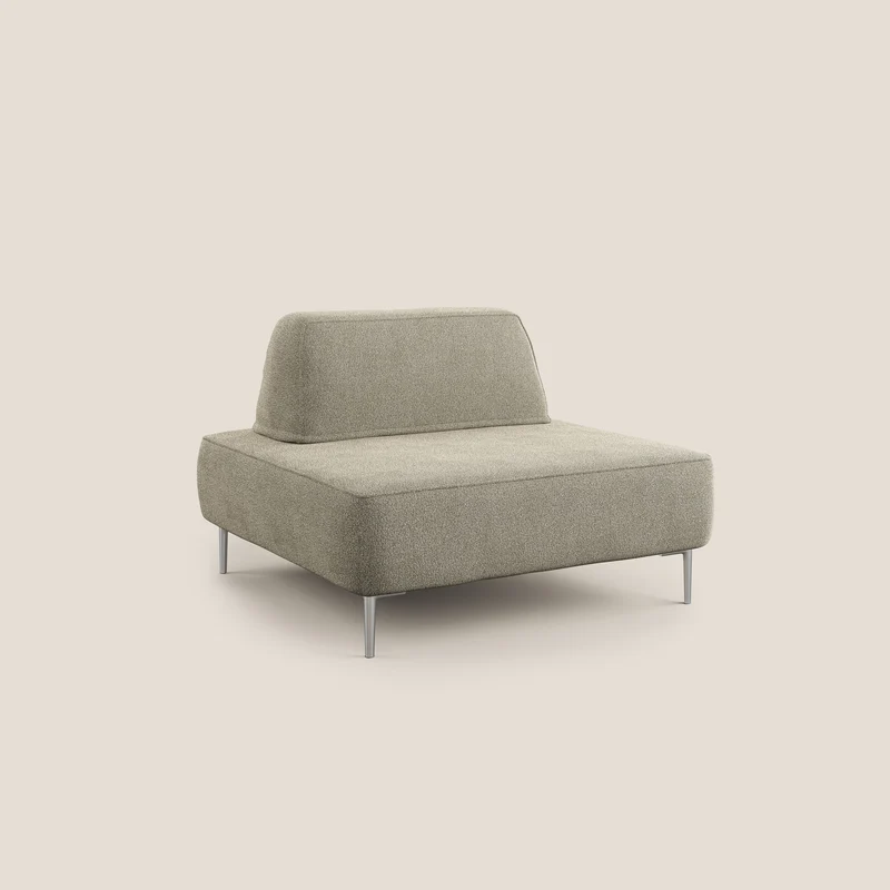 Newton fauteuil modulable avec dossier amovibles T07 beige