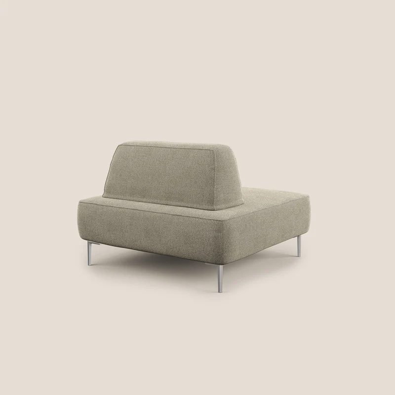 Newton fauteuil modulable avec dossier amovibles T07 beige