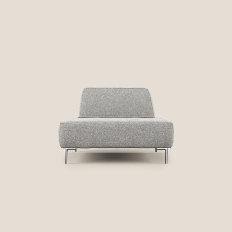 Newton fauteuil modulable avec dossier amovibles T07 gris