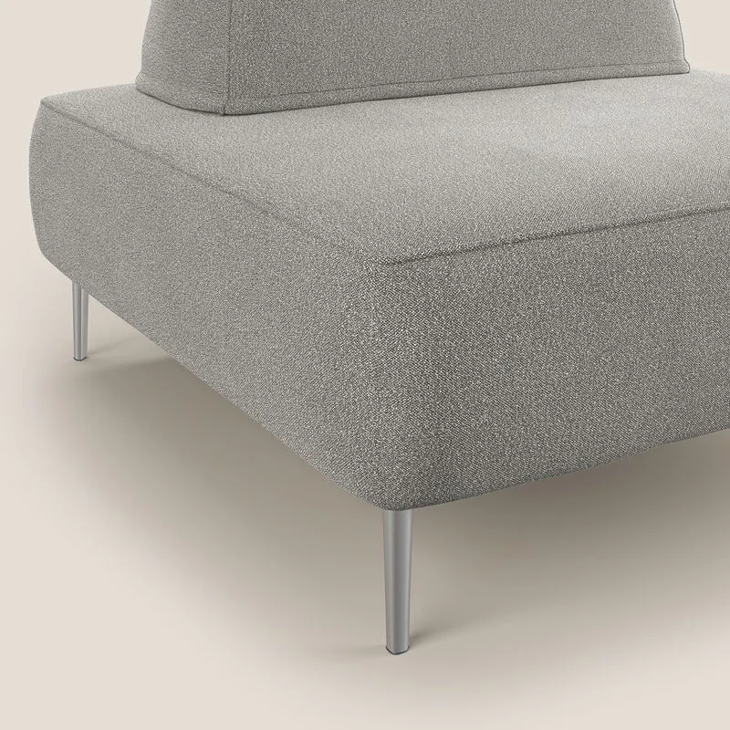 Newton fauteuil modulable avec dossier amovibles T07 gris