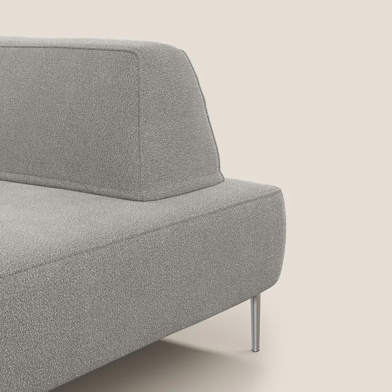 Newton fauteuil modulable avec dossier amovibles T07 gris