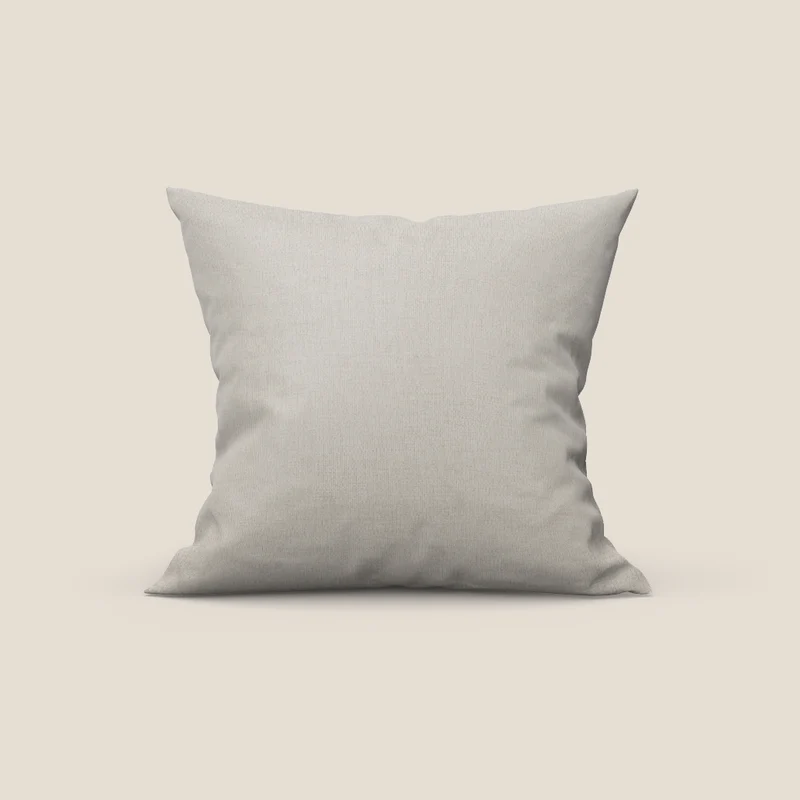 Coussin Aspen disponible en plusieurs couleurs, dans un tissu élégant, doux et lavable T17 crème