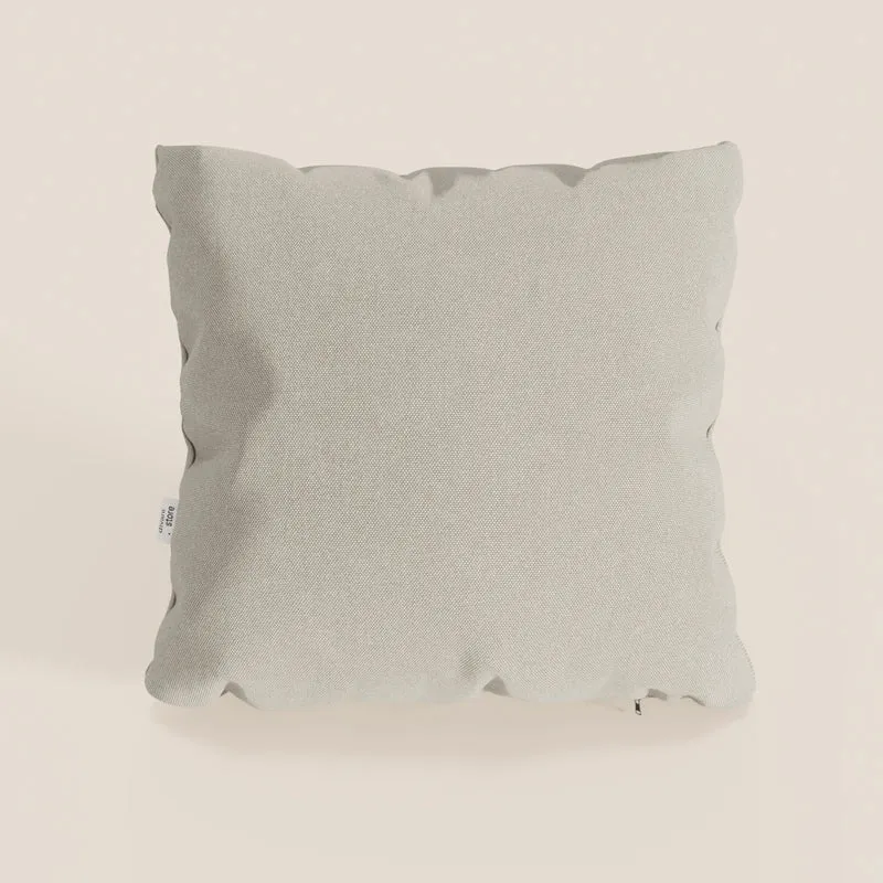 Honey coussin disponible en plusieurs couleurs, réalisé en tissu similicoton imperméable T13 crème