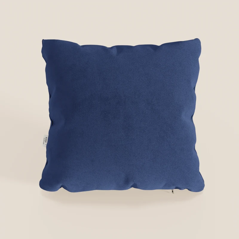 Coussin Jazz disponible en plusieurs couleurs, fabriqué en microfibre technique détachable T11 bleu