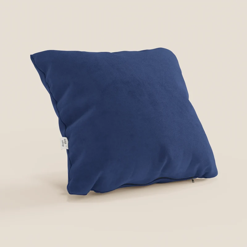 Coussin Jazz disponible en plusieurs couleurs, fabriqué en microfibre technique détachable T11 bleu