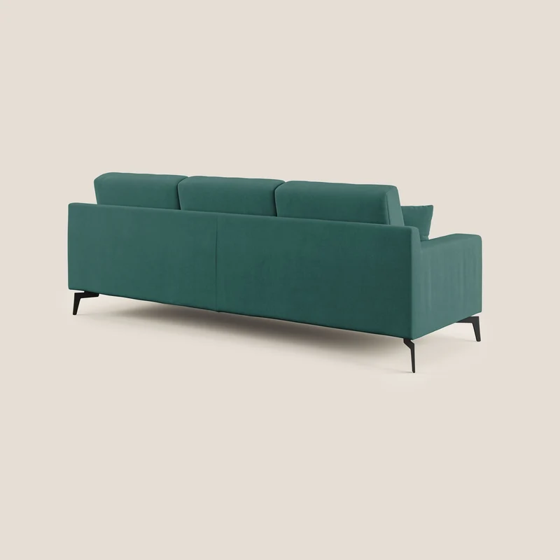 Prestige canapé d'angle moderne réversible en microfibre détachable T11