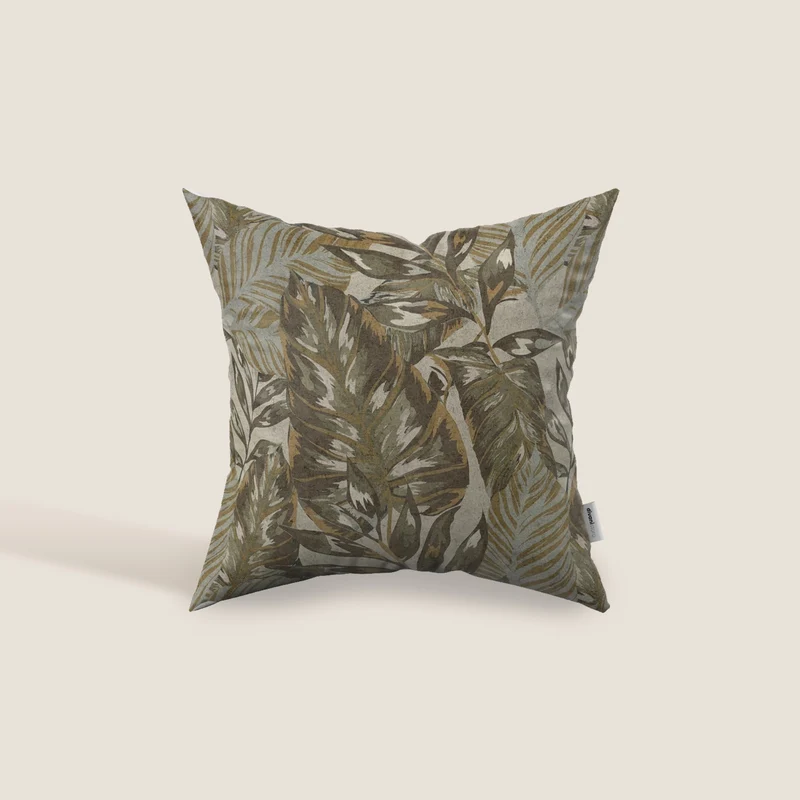 Forest coussins collection en velours imperméable beige