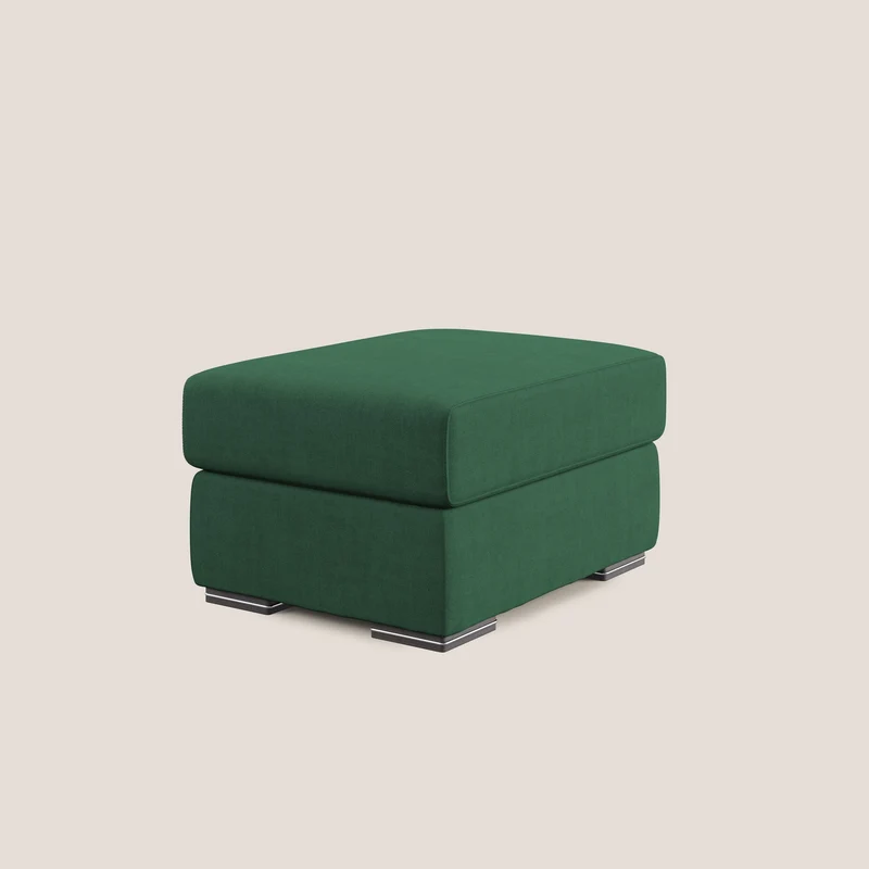Sun pouf coffre en tissu imperméable T02 vert