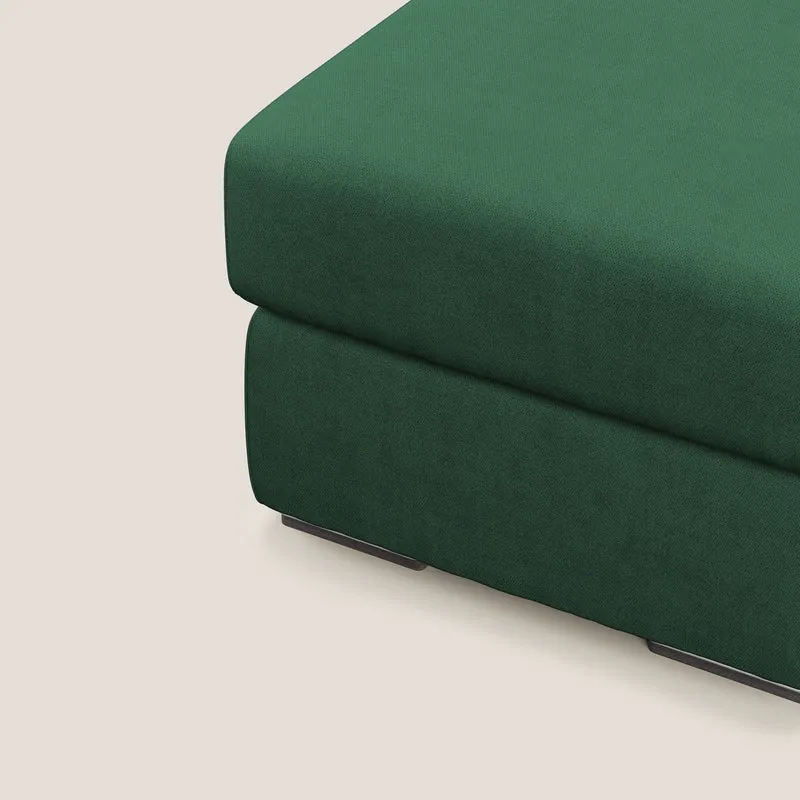 Sun pouf coffre en tissu imperméable T02 vert