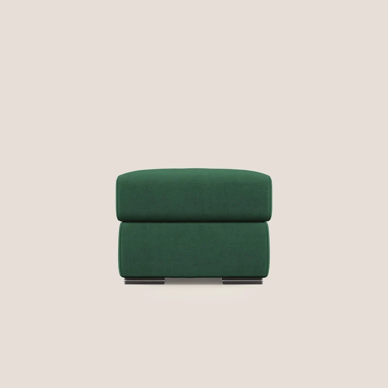 Sun pouf coffre en tissu imperméable T02 vert