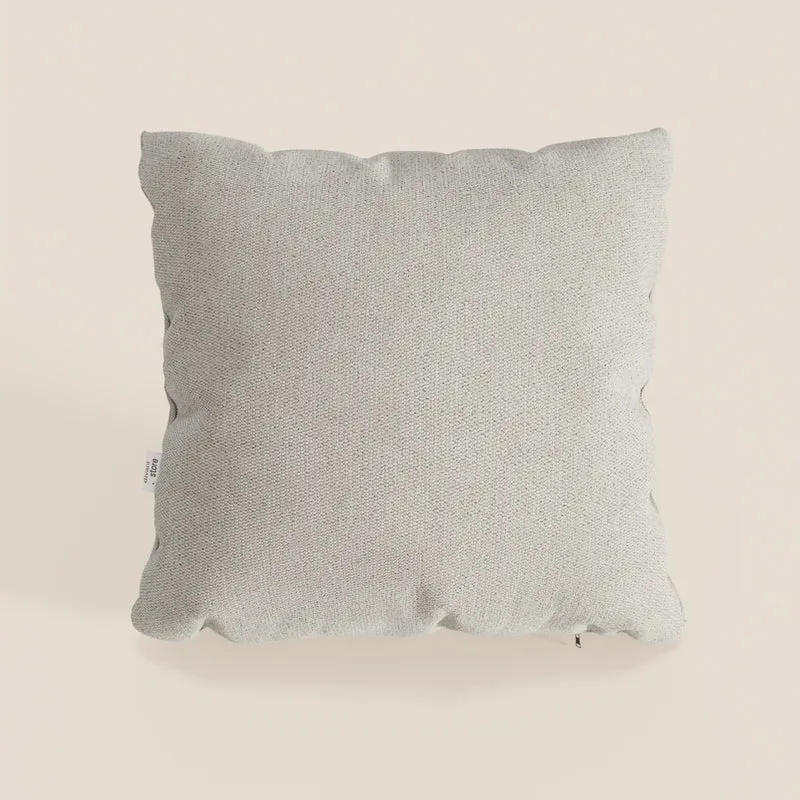 Coussin Miami disponible en plusieurs couleurs, fabriqué en tissu imperméable T14 crème