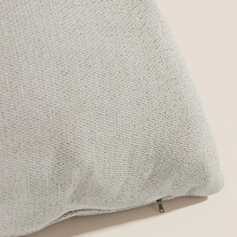 Coussin Miami disponible en plusieurs couleurs, fabriqué en tissu imperméable T14 crème