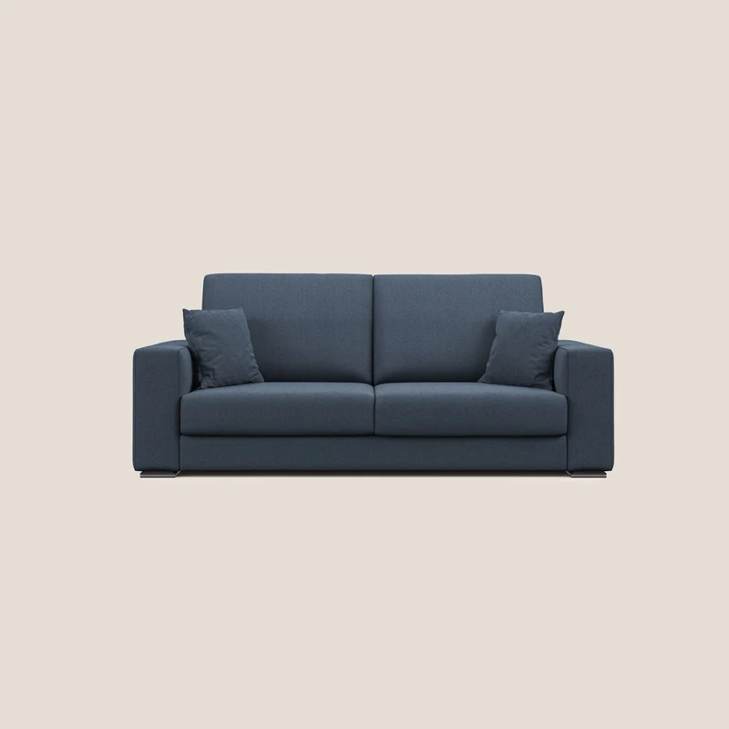Marte canapé en tissu détachable et imperméable T08 bleu