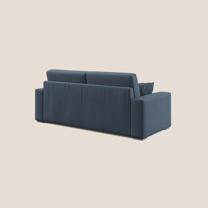 Marte canapé en tissu détachable et imperméable T08 bleu