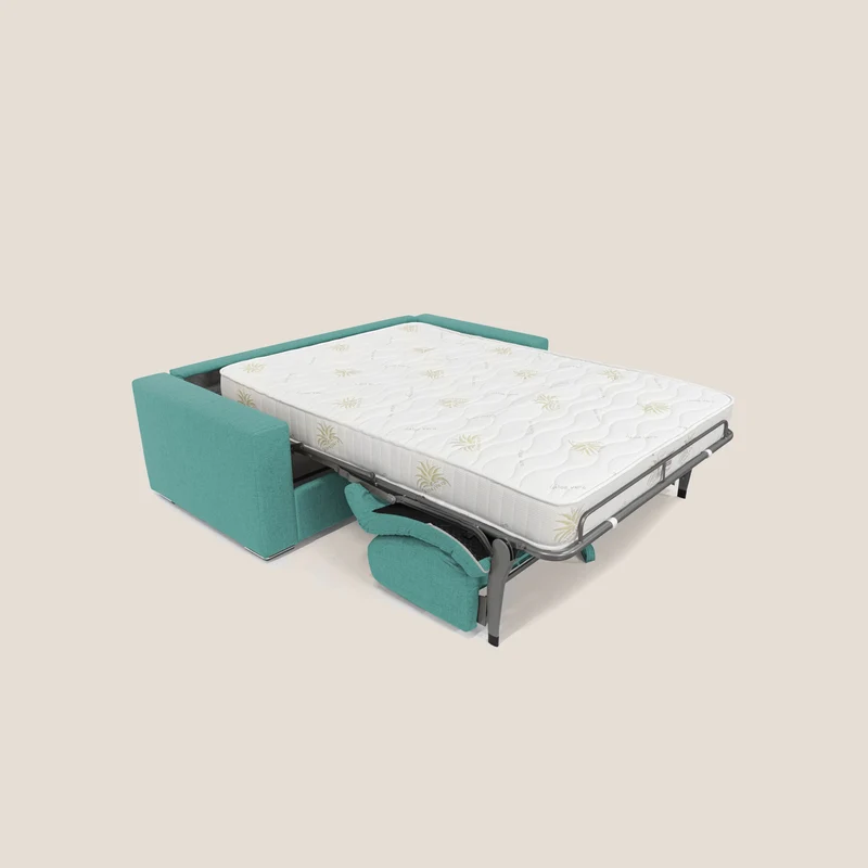 Nixon Canapé convertible avec matelas 20cm en tissu imperméable T03
