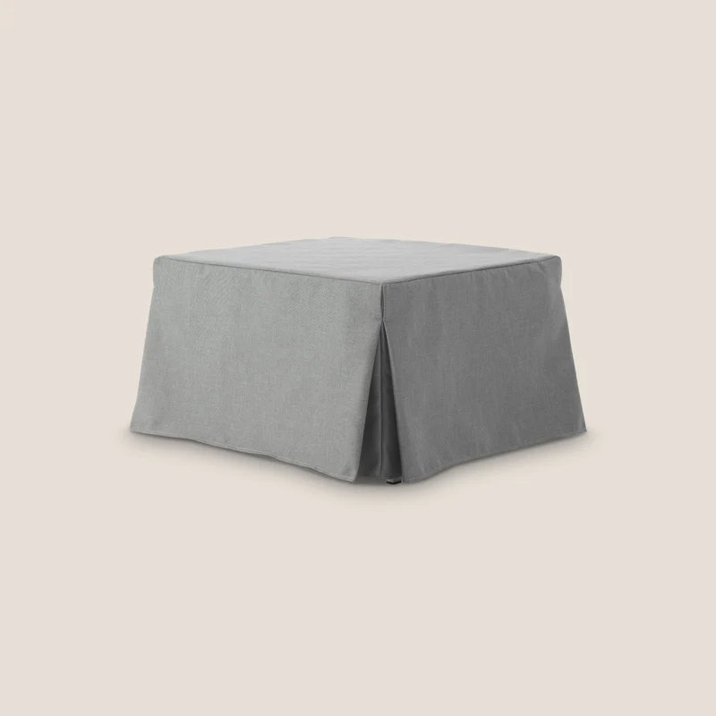 Tip-Top Pouf LIT en tissu imperméable T13 gris