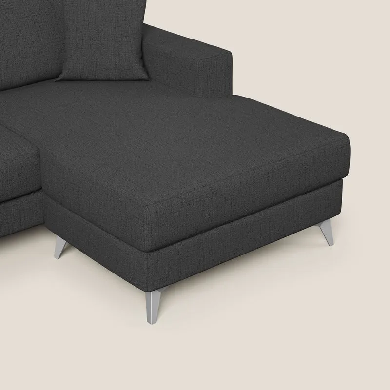 Michael Canapé d'angle REVERSIBLE en tissu imperméable T03 anthracite