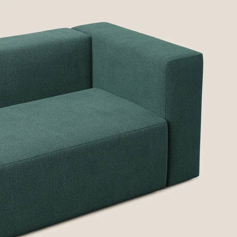 Nettuno module d'angle/latéral maxi en bouclette douce T07 vert