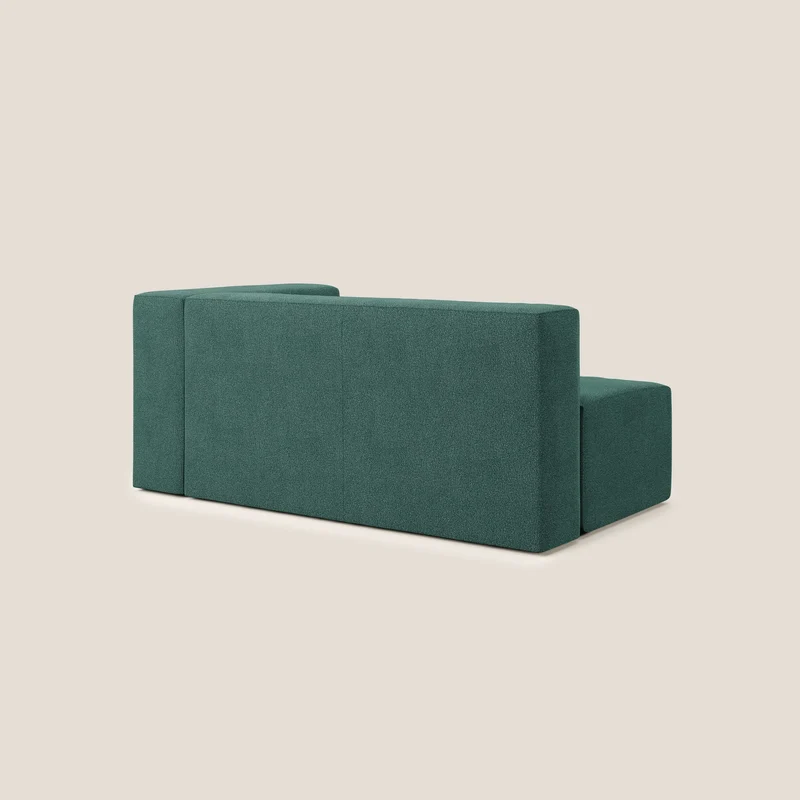Nettuno module d'angle/latéral maxi en bouclette douce T07 vert