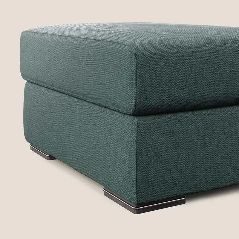 Sun pouf coffre en tissu détachable T05 vert