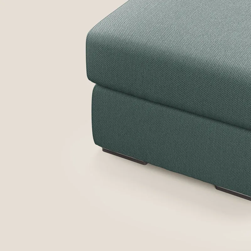 Sun pouf coffre en tissu détachable T05 vert