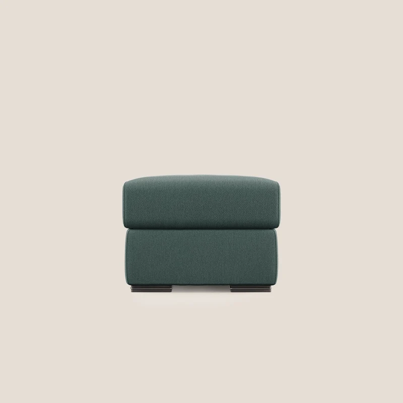 Sun pouf coffre en tissu détachable T05 vert