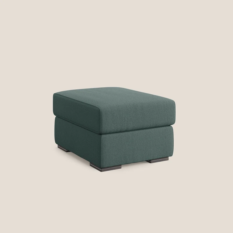 Sun pouf coffre en tissu détachable T05 vert