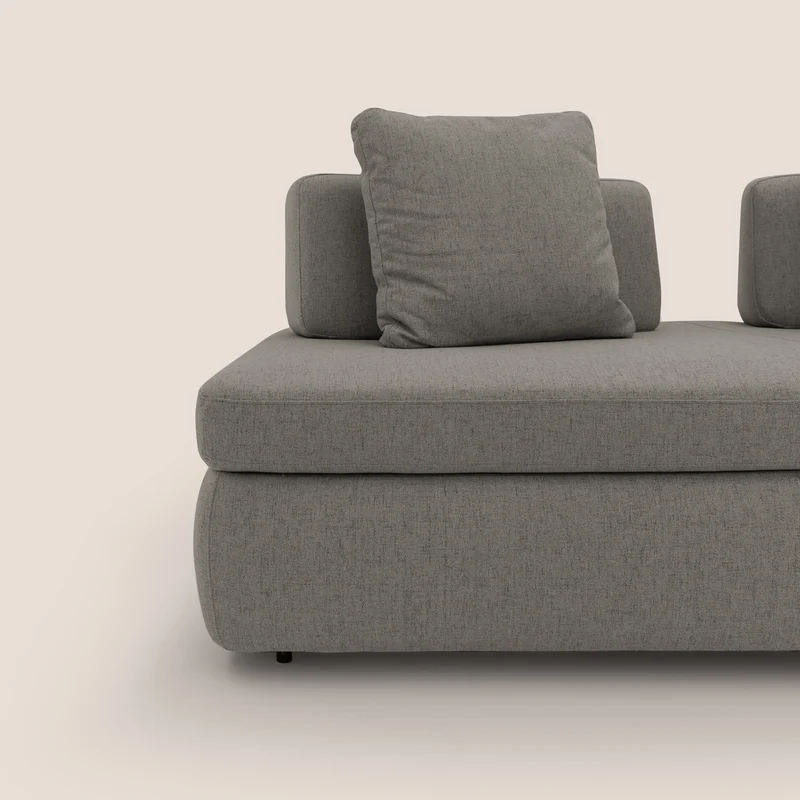 GRANSASSO Canapé convertible au design innovant en tissu imperméable T03