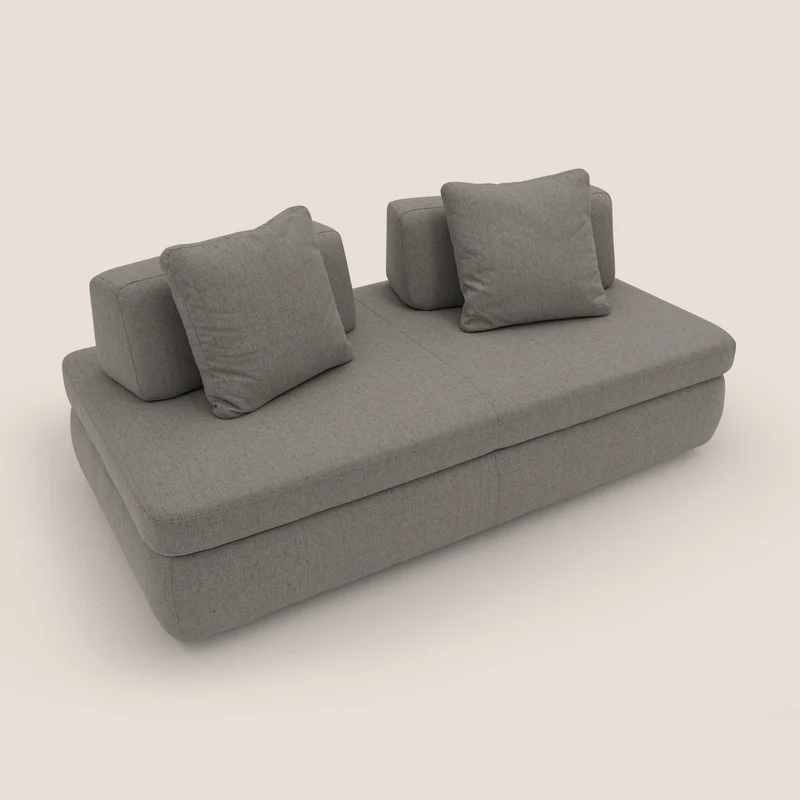 GRANSASSO Canapé convertible au design innovant en tissu imperméable T03
