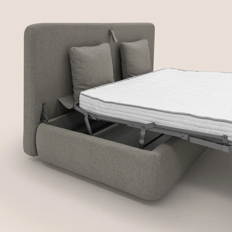 GRANSASSO Canapé convertible au design innovant en tissu imperméable T03