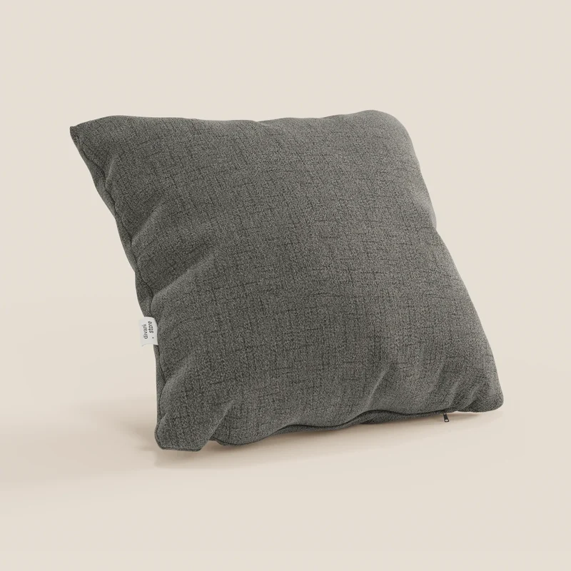 Felis coussins carrés en tissu doux imperméable T03 taupe